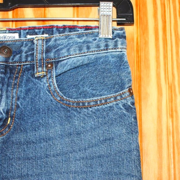 OshKosh B’gosh Straight Leg Jeans – Adjustable Waist – Size 10 - Picture 6 of 10